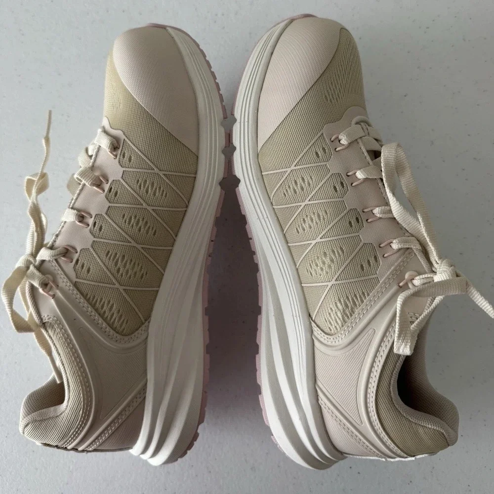 KEEN Utility Vista Energy Composite Toe Work Shoes Beige Women's Size 10M
